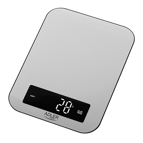 Ваги кухонні Adler AD 3174 INOX LED - Фото 4 Ваги кухонні Adler AD 3174 INOX LED - изображение 4