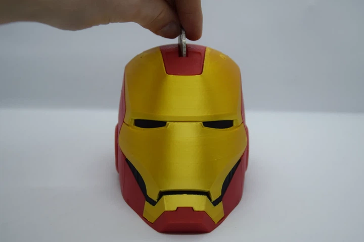 Скарбничка-шолом супергероя Залізної Людини Iron Man Marvel. Aivory - изображение 4