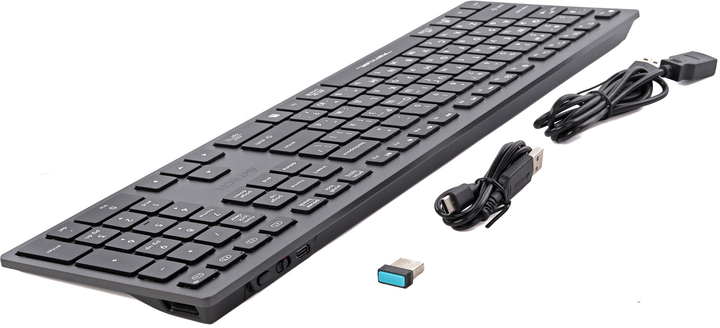 Клавіатура A4Tech FBX50C Wireless/Bluetooth Grey (4711421969697) - зображення 6