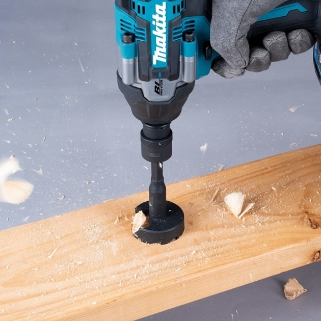 Adapter udarowy Makita 1/2 kwadrat do HEX 7/16 (B-68460) - obraz 3