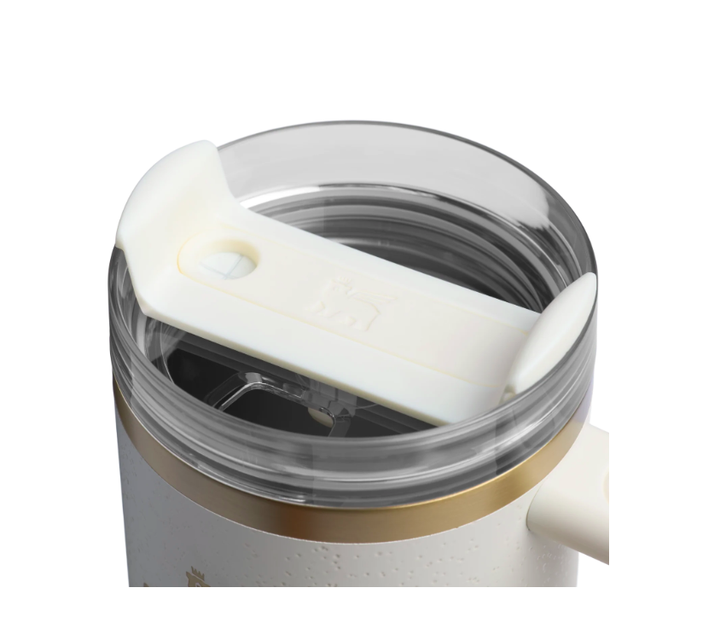 Термокружка Stanley The Quencher H2.O FlowState Cream Moon 887 мл (30 oz) 10-10827-843 - изображение 3