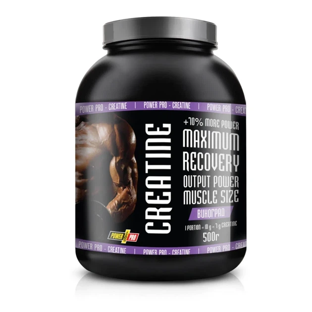 Креатин моногидрат Creatine, вкус винограда, Power Pro, 500 г - Фото 1 Креатин моногидрат Creatine, вкус винограда, Power Pro, 500 г - изображение 1
