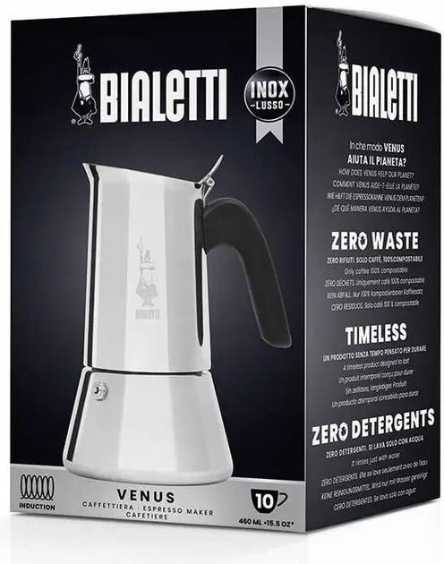 Kawiarka Bialetti New Venus Induzione 10 cups (8006363028912) (955555912668744) - Outlet - obraz 2