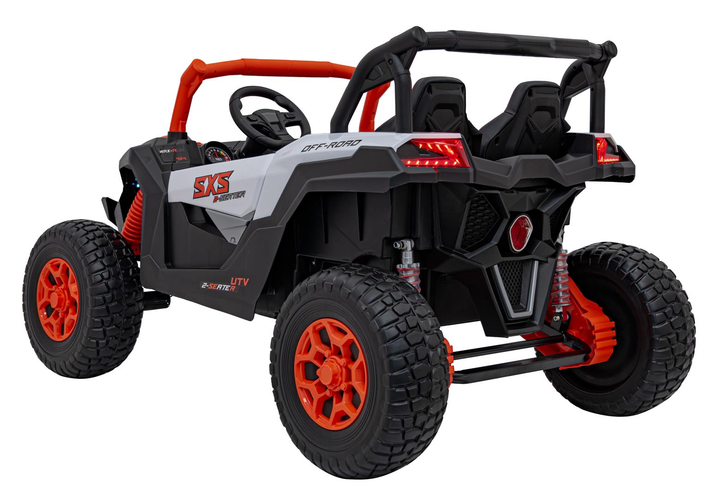 Samochód elektryczny dla dzieci UTV X3 Off-Road Pomarańczowy (5903864940763) - obraz 5