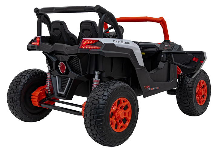 Samochód elektryczny dla dzieci UTV X3 Off-Road Pomarańczowy (5903864940763) - obraz 7