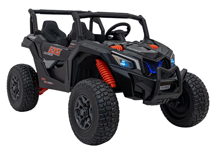 Електричний автомобіль для дітей UTV X3 Off-Road Чорний (5903864941975) - зображення 1