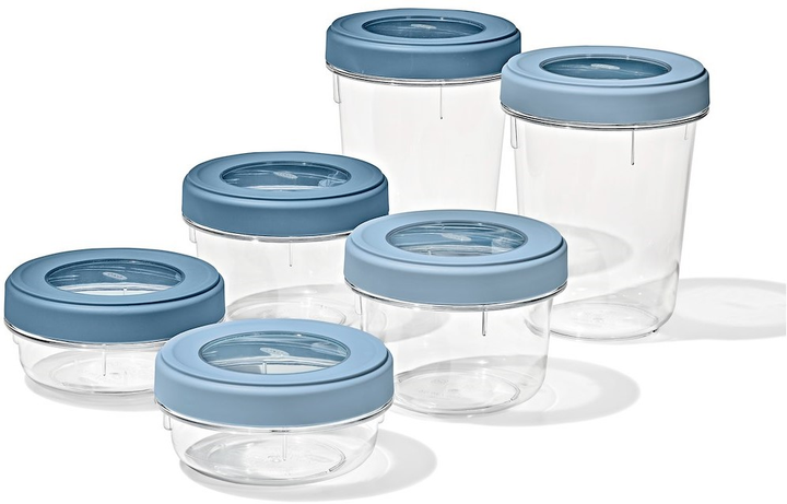 Набір контейнерів Oxo Good Grips Twist and Stack 0.946 л 2 шт (ZES0840097708263)  - зображення 5