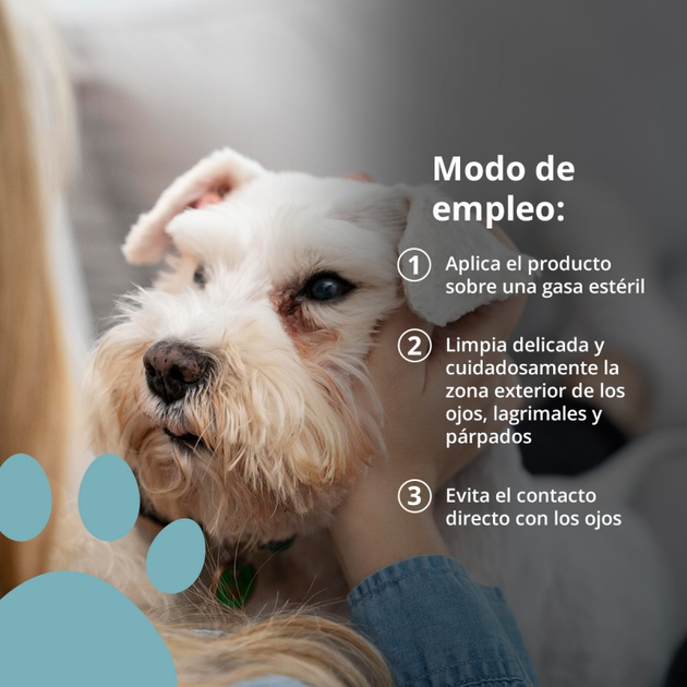 Środek do czyszczenia psich oczu Neovital Neo Dogs Limpiador ocular 125 ml (8436036592523) - obraz 3