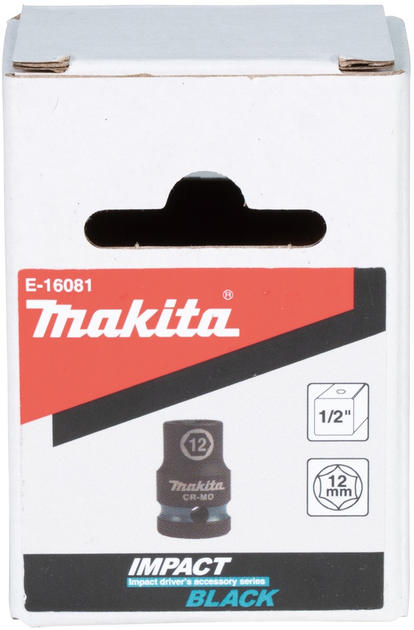 Ударна головка Makita 1/2" 12 мм E-16081 (0088381790734) - зображення 3