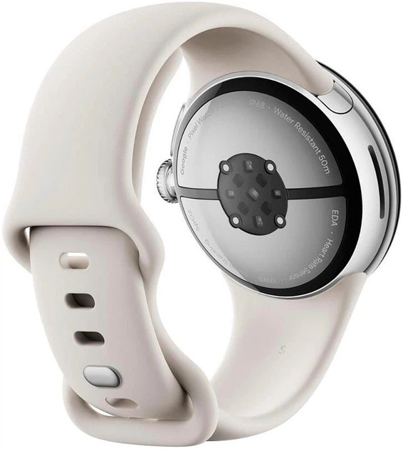 Смарт-часы Google Pixel Watch 3 41mm Wi-Fi Polished Silver Aluminum Case / Porcelain Active Band - изображение 5