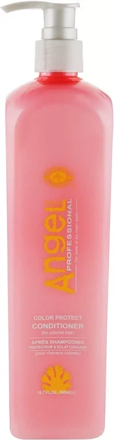 Набір для фарбованого волосся Angel Professional кондиціонер Color Protect 500мл + шампунь Marine Depth Spa 500мл + олія 60мл. - Фото 3 Набір для фарбованого волосся Angel Professional кондиціонер Color Protect 500мл + шампунь Marine Depth Spa 500мл + олія 60мл. - зображення 3