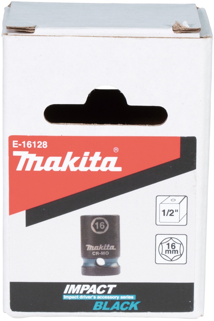 Ударна головка Makita 1/2" 16 мм E-16128 (0088381790772) - зображення 3