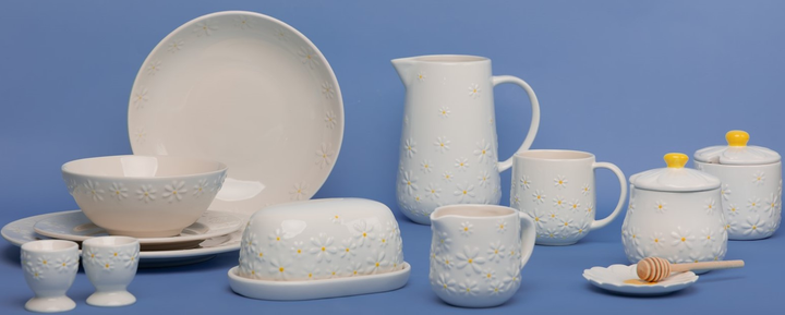 Контейнер для цукру Price & Kensington Daisy керамічний 15 x 12.4 см (5010853290706) - зображення 5