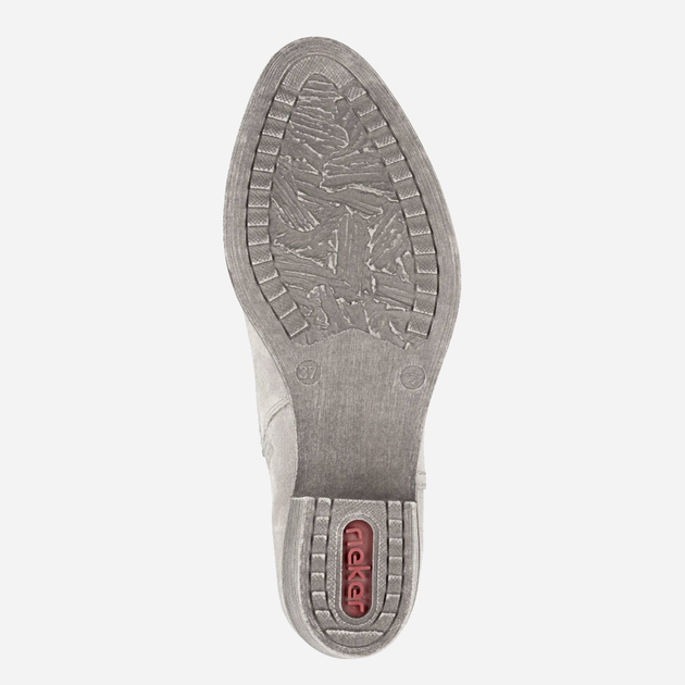 Жіночі чоботи Rieker 73159-60 37 (4UK) Бежеві (4061811493746) - зображення 9