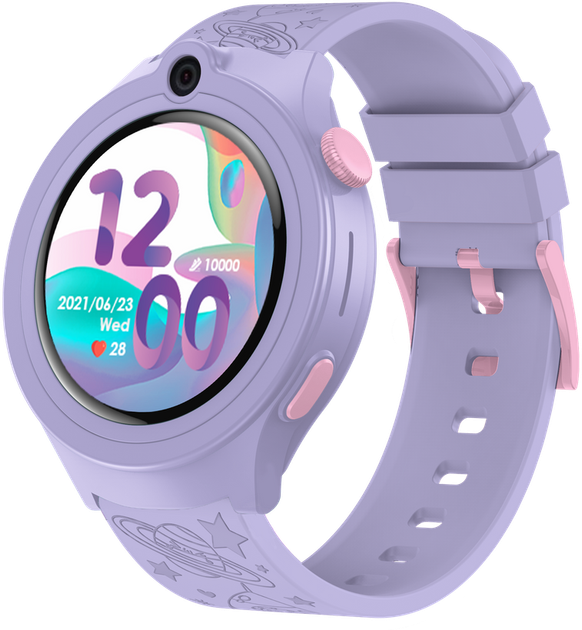 Smartwatch dla dzieci Bemi Moki ​Purple (6972689174867) - obraz 1