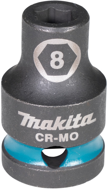 Ударна головка Makita 1/2" 8 мм E-16047 (0088381790697) - зображення 1