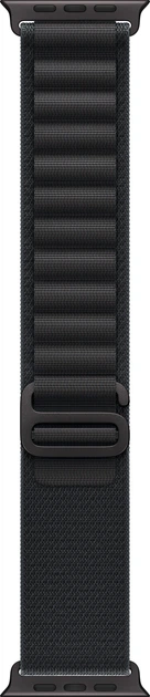 Ремешок Apple Alpine Loop Black Titanium Finish для Apple Watch 44/45/46/49mm S Black (MG9G4ZM/A) - Фото 1 Ремешок Apple Alpine Loop Black Titanium Finish для Apple Watch 44/45/46/49mm S Black (MG9G4ZM/A) - изображение 1