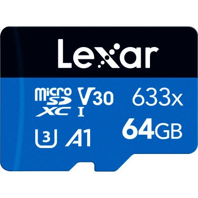 Карта памяти Lexar 64GB microSDXC class 10 UHS-I (LMS0633064G-BNNNG) - Фото 1 Карта памяти Lexar 64GB microSDXC class 10 UHS-I (LMS0633064G-BNNNG) - изображение 1