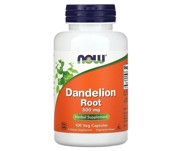 Корінь одуванчика NOW Foods (Dandelion Root) 500 мг 100 капсул NOW04645 - Фото 1 Корінь одуванчика NOW Foods (Dandelion Root) 500 мг 100 капсул NOW04645 - зображення 1