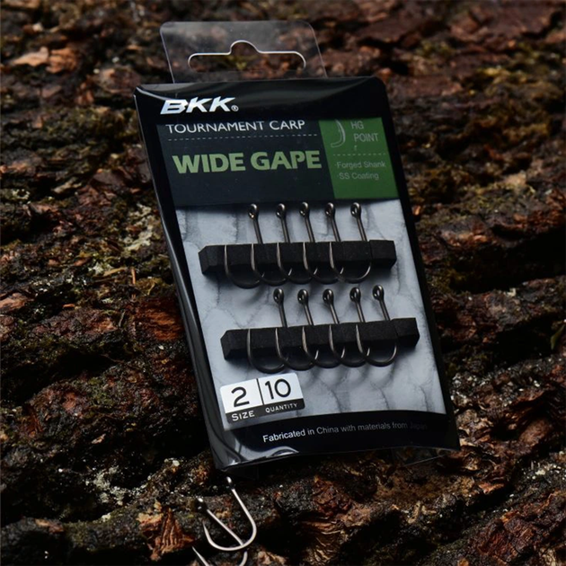 Гачок BKK Tournament Carp Wide Gape №2(10шт)NEW (201582) 5524012 - изображение 6