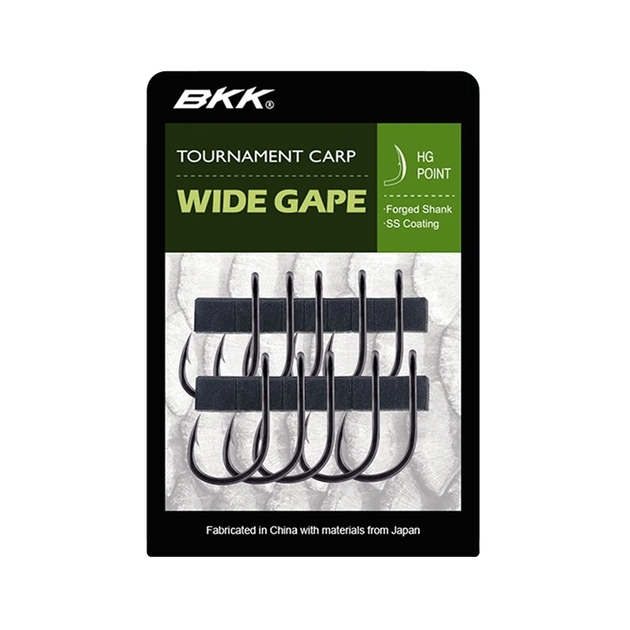 Гачок BKK Tournament Carp Wide Gape №2(10шт)NEW (201582) 5524012 - изображение 7