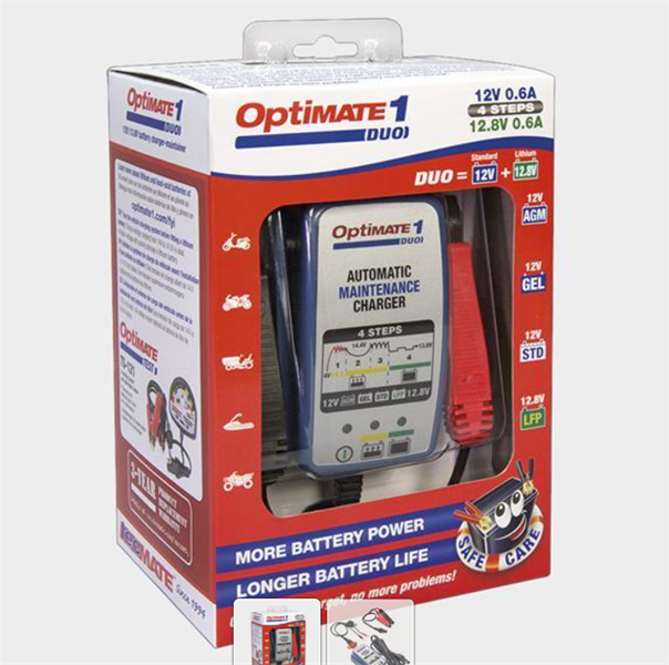 Зарядний пристрій Optimate 1 Optimate MO 850-904 12В 0.6А - изображение 3