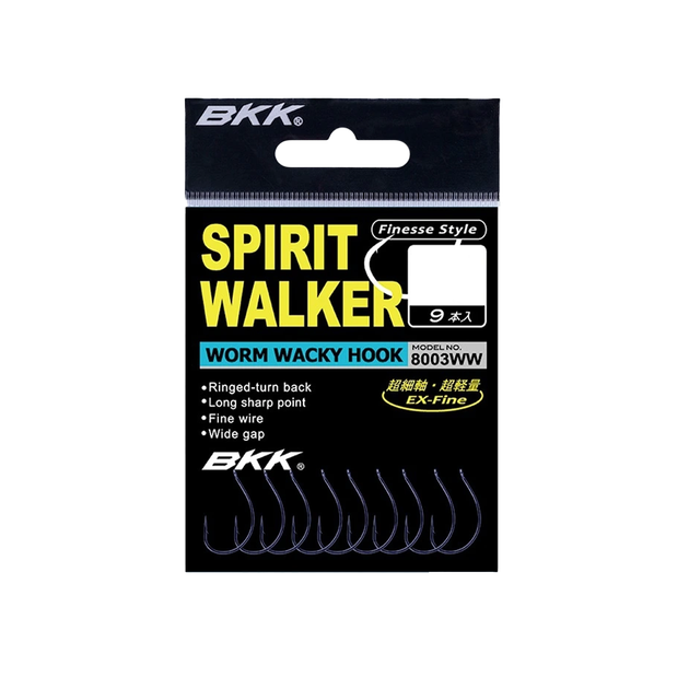 Крючок BKK Spirit Walker №2 (9шт) - Фото 3 Крючок BKK Spirit Walker №2 (9шт) - изображение 3