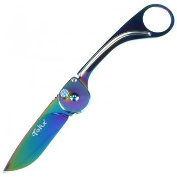 Нож TEKUT Sku Skinner LK5260A (длина: 18 4cm лезвие: 6 5cm) хамелеон - изображение 1