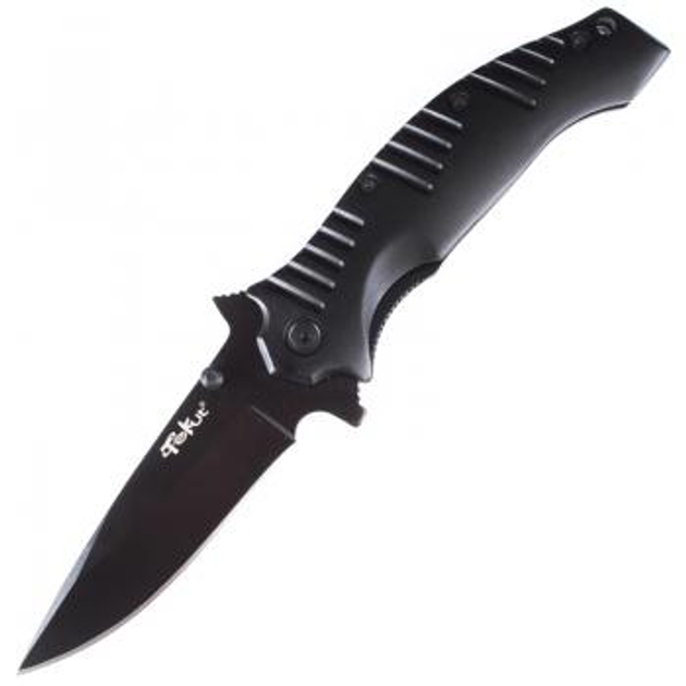 Нож TEKUT Heracles LK4108 (длина: 19 8cm лезвие: 9 8cm) черный - изображение 1