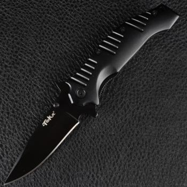 Нож TEKUT Heracles LK4108 (длина: 19 8cm лезвие: 9 8cm) черный - изображение 2
