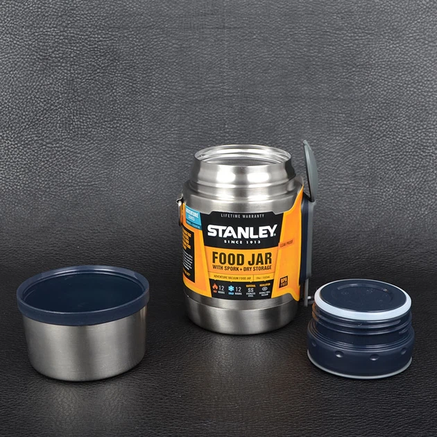 Термос для їжі з ложкою Stanley Adventure SS (0.5л), сталевий - зображення 4