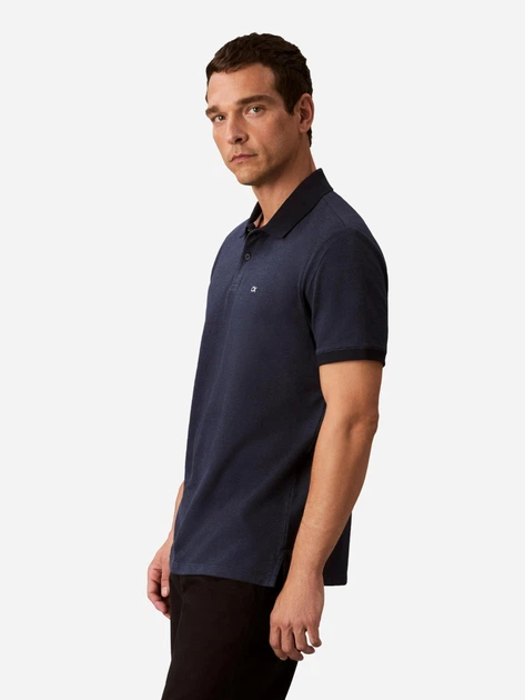 Поло длинное мужское Calvin Klein 841424636 XL Синее (1159844528) - Фото 4 Поло длинное мужское Calvin Klein 841424636 XL Синее (1159844528) - изображение 4