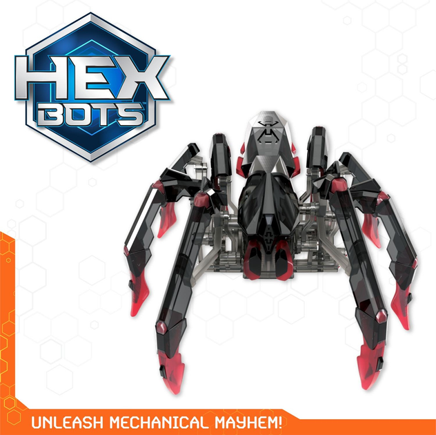 Interaktywna zabawka Hexbug Black Widow 6071524 (681147042292) - obraz 4