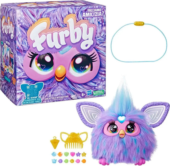 Інтерактивна іграшка Furby Purple F6743UU00 (5010996152886) - зображення 2