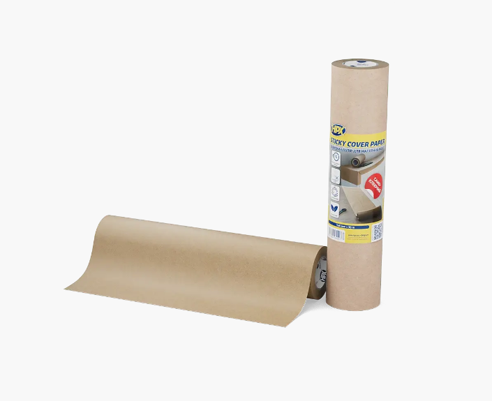 Самоклеючий захисний папір HPX STICKY COVER PAPER 500мм х 30м - Фото 1 Самоклеючий захисний папір HPX STICKY COVER PAPER 500мм х 30м - зображення 1