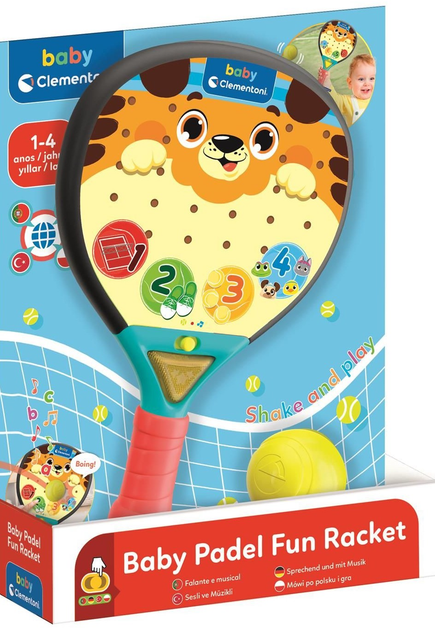 Zabawka edukacyjna Clementoni Baby Rakietka 17591 (8005125175918) - obraz 1