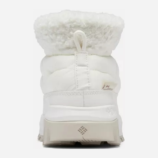 Śniegowce damskie krótkie ocieplane Columbia Snowtrot Shorty 2075121125 36.5 (5.5US) 22.5 cm Białe (195981570458) - obraz 4