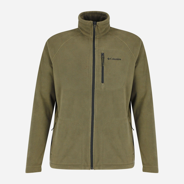 Толстовка на флісі на блискавці чоловіча Columbia M Fast Trek II FZ Flc 1420421397 XL Зелена (193855363748) - зображення 10