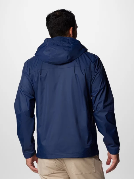 Kurtka przejściowa męska z kapturem Columbia Watertight II M Jkt 1533898466 M Granatowa (195981070545) - obraz 2