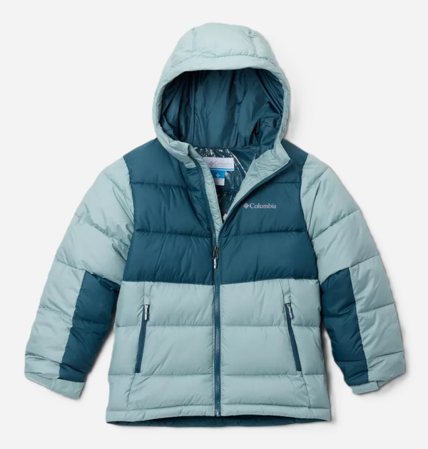 Дитяча зимова стьобана куртка для дівчинки Columbia U Pike Lake II Hdd Jacke 2050351461 S (132 см) Синя (198711064098) - зображення 1