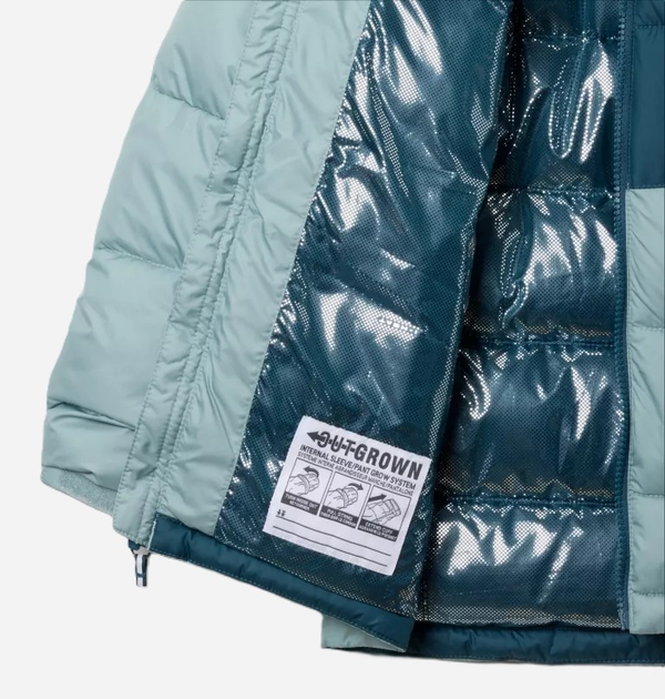 Дитяча зимова стьобана куртка для дівчинки Columbia U Pike Lake II Hdd Jacke 2050351461 S (132 см) Синя (198711064098) - зображення 3