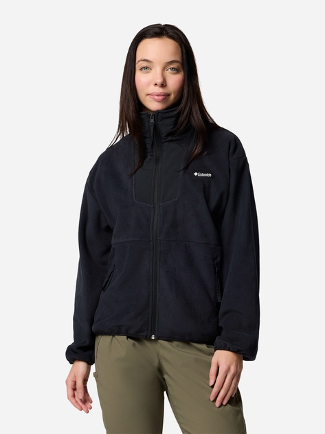 Bluza damska rozpinana streetwear polarowa Columbia Sequoia Grove Full Zip F 2085313011 M Czarna (195982848358) - obraz 1