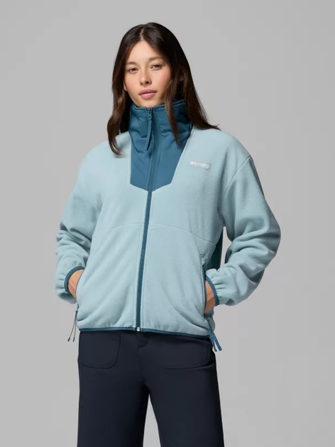 Bluza damska rozpinana streetwear polarowa Columbia Sequoia Grove Full Zip F 2085313461 M Niebieska (198711079641) - obraz 1