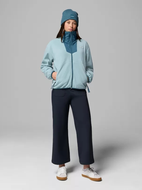 Bluza damska rozpinana streetwear polarowa Columbia Sequoia Grove Full Zip F 2085313461 M Niebieska (198711079641) - obraz 3