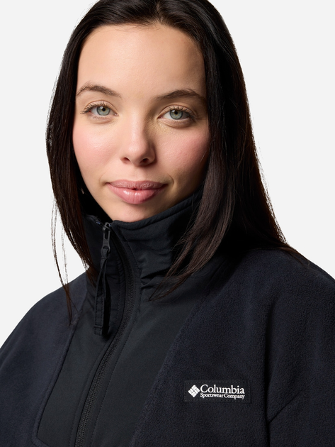Bluza damska rozpinana streetwear polarowa Columbia Sequoia Grove Full Zip F 2085313011 M Czarna (195982848358) - obraz 6
