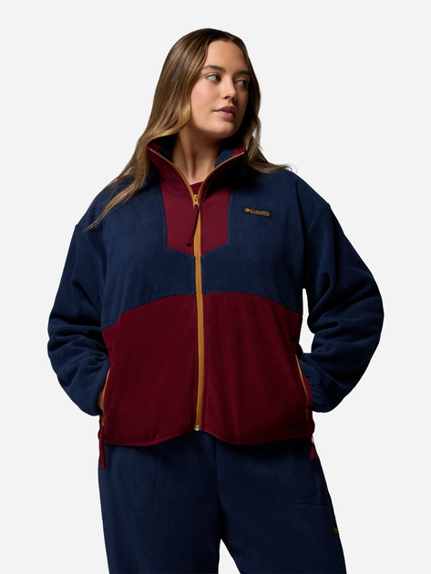 Bluza damska rozpinana streetwear polarowa Columbia Sequoia Grove Full Zip F 2085313463 L Granatowa (198711079849) - obraz 1