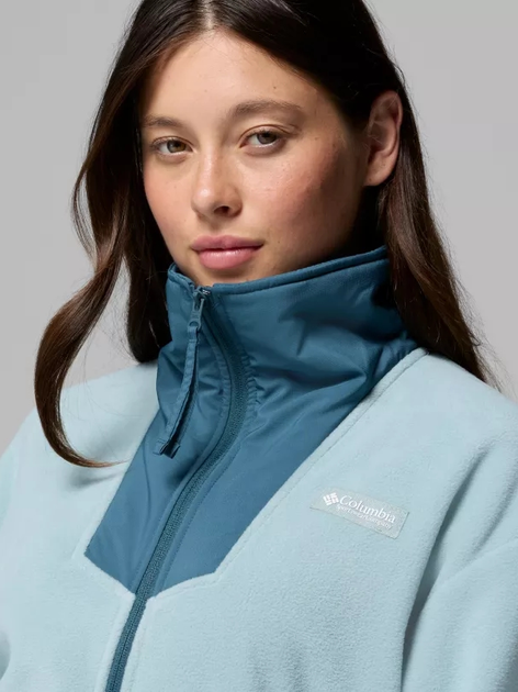 Bluza damska rozpinana streetwear polarowa Columbia Sequoia Grove Full Zip F 2085313461 M Niebieska (198711079641) - obraz 6