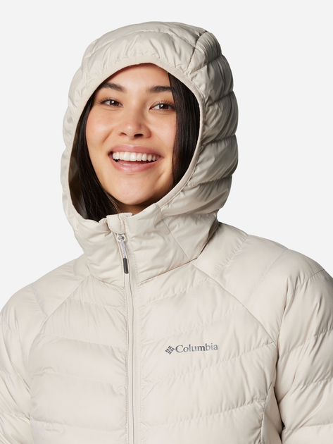Куртка зимова коротка жіноча Columbia Powder Lite II Hdd Jkt W 2089391278 S Біла (195981271386) - зображення 4