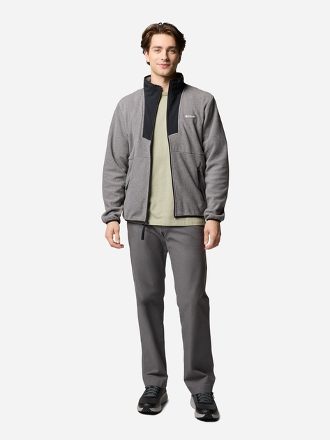 Bluza męska rozpinana streetwear polarowa Columbia Sequoia Grove FZ Fleece 2095891024 XL Szara (195982844794) - obraz 3