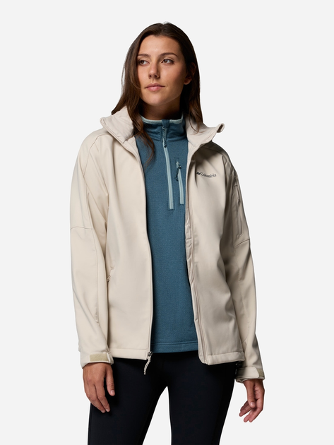 Kurtka przejściowa damska z kapturem Columbia Cascade Ridge II Jacket 2113961278 M Biała (198711436062) - obraz 4